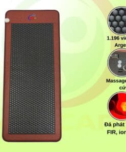 Thảm Đá Nhiệt Nóng Carefit Đá Tourmaline 80 x190 cm MP80 12