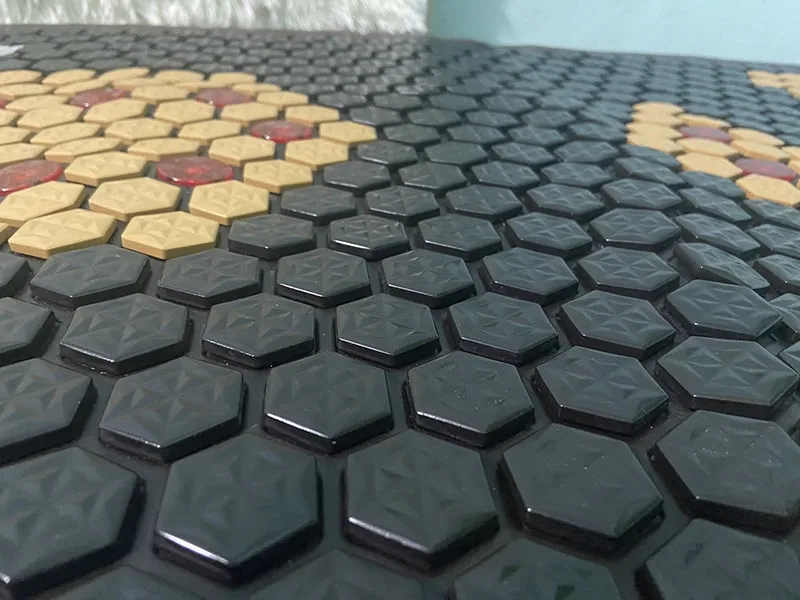 Thảm đá nóng đá tourmaline Carefit Rt.A70 kích thức 70 x 160 cm 12