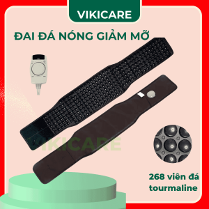 Đai đá nhiệt nóng giảm mỡ bụng, đau lưng happy Care+ Đai đá nhiệt nóng tourmaline giảm mỡ bụng, đau lưng happy Care+ 357