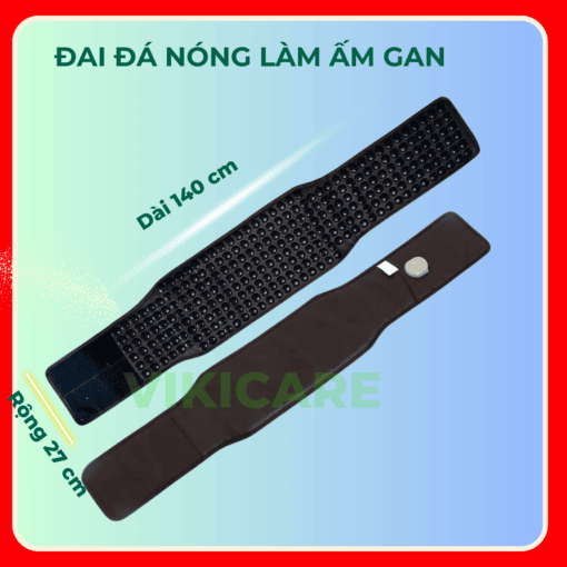 Đai đá nhiệt nóng giảm mỡ bụng, đau lưng happy Care+ - Hình ảnh 3