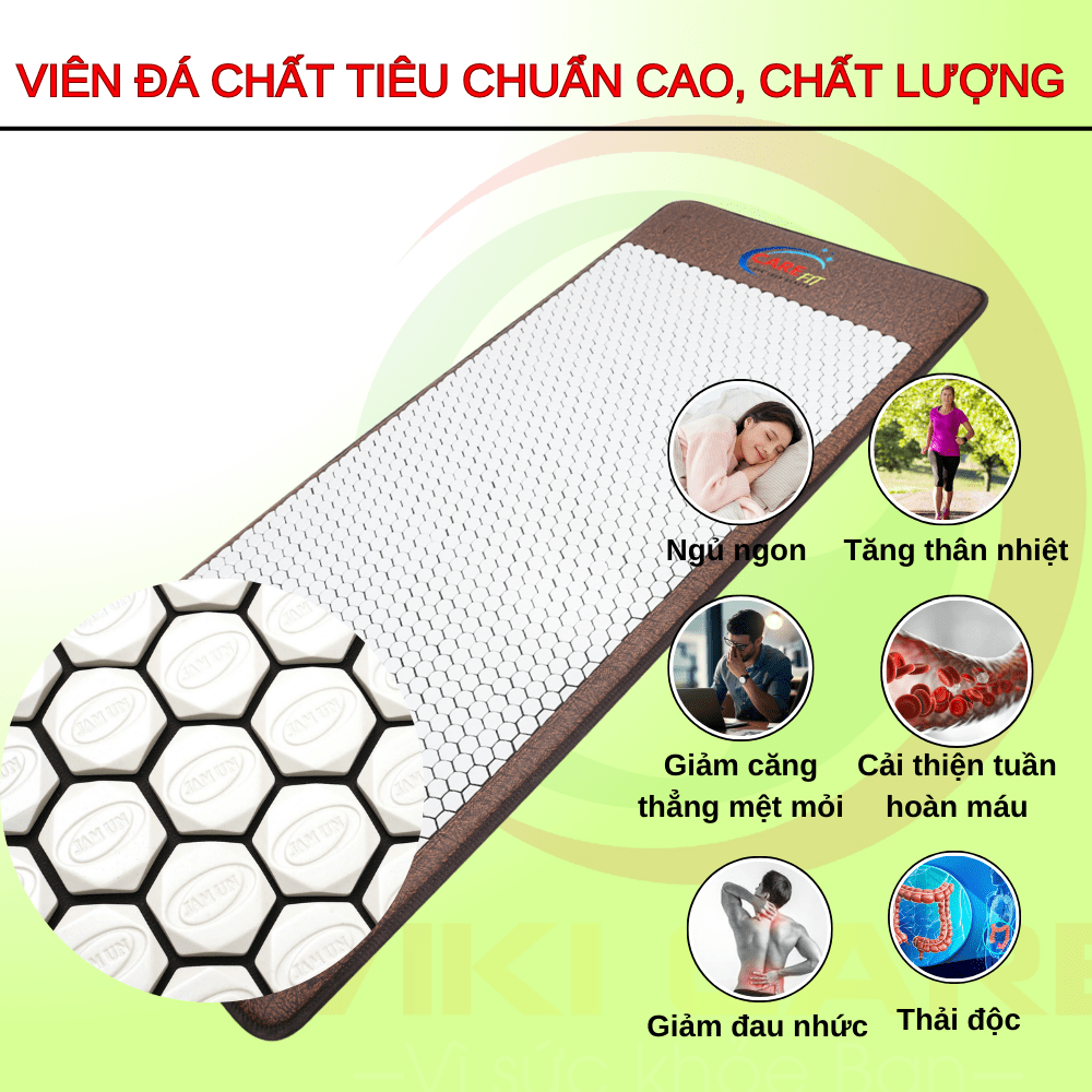 Thảm Nhiệt Đá Lục Giác Ja Mun Carefit CF EM80 80x190 128