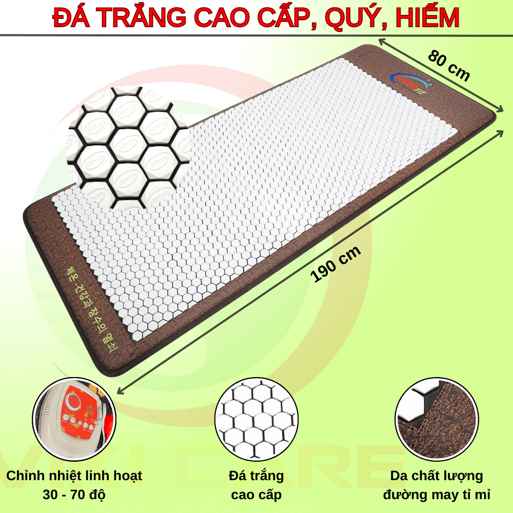 Thảm Nhiệt Đá Lục Giác Ja Mun Carefit CF EM80 80x190 125