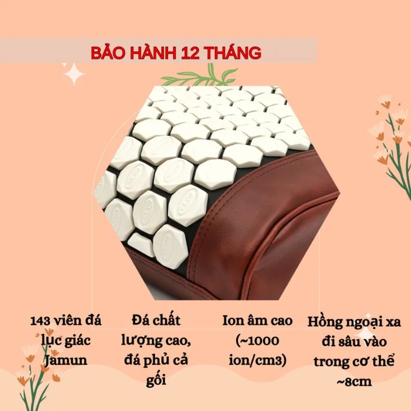 Gối đá nóng Carefit đá Jamun CF-P4 1 24