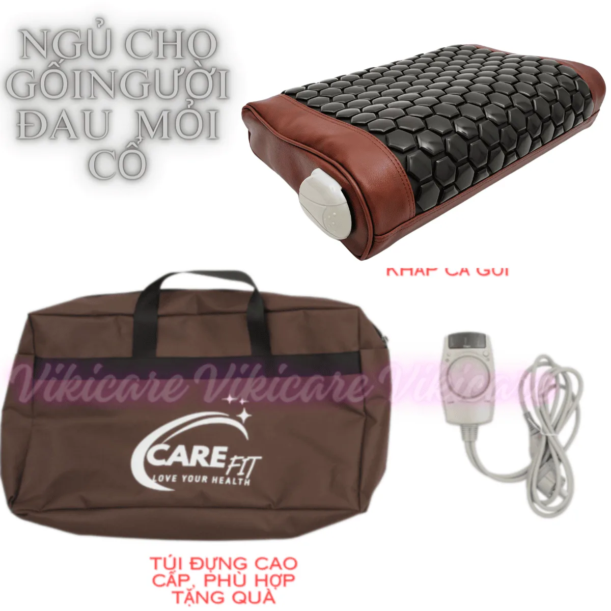 Gối Đá Nóng Carefit HQ 3 - Giải Pháp Gối Ngủ Cao Cấp Giúp Giảm Đau, Ngủ Ngon và Tinh Thần Sảng Khoái 137