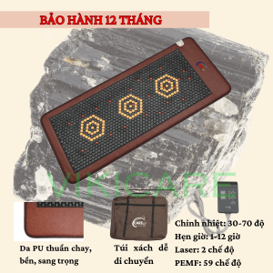 Thảm Đá Nóng Lục Giác Carefit CF-M80.PEMF Tích Hợp 24 Đèn Photon 2
