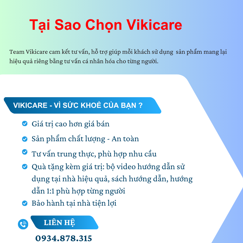 Vì sao chọn vikicare nâng cao thân nhiệt