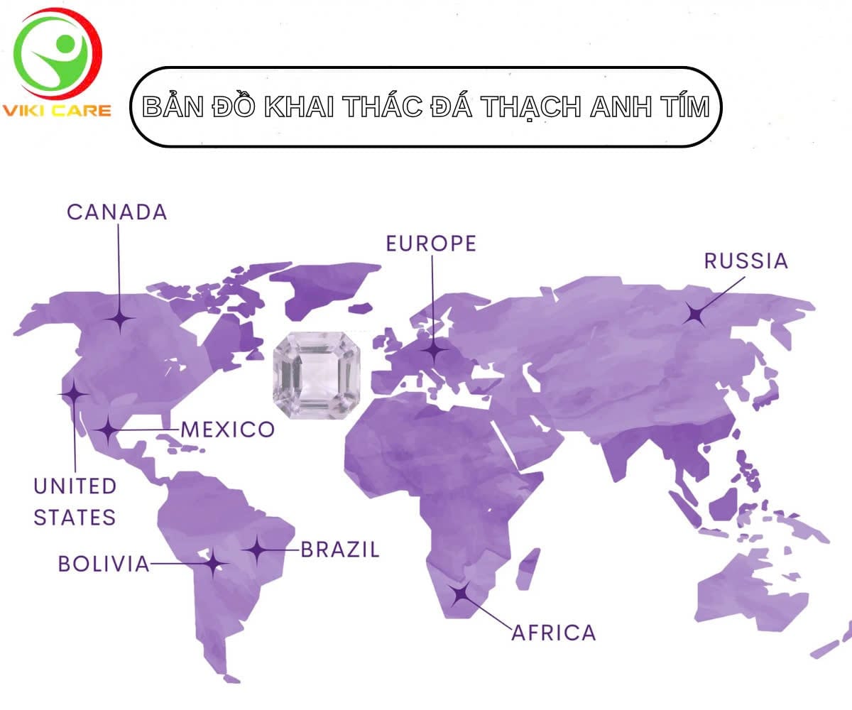 địa điểm khai thác đá thạch anh tím 1
