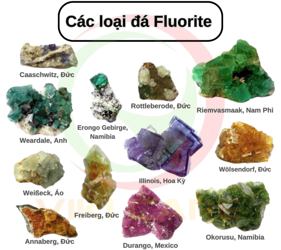 Đá Flourite là gì? Công dụng đá Flourite với sức khỏe? màu sắc