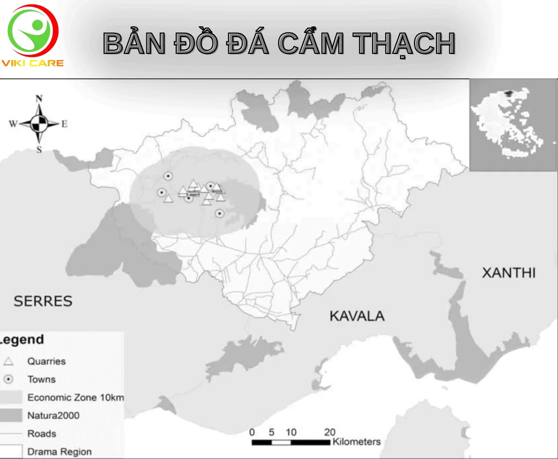 vị trí khai thác Đá Cẩm Thạch Là gì? Công Dụng Của Đá Cẩm Thạch với Sức Khỏe