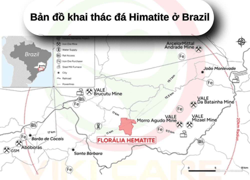 Đá Hematite là gì? Đá được khai thác ở đâu