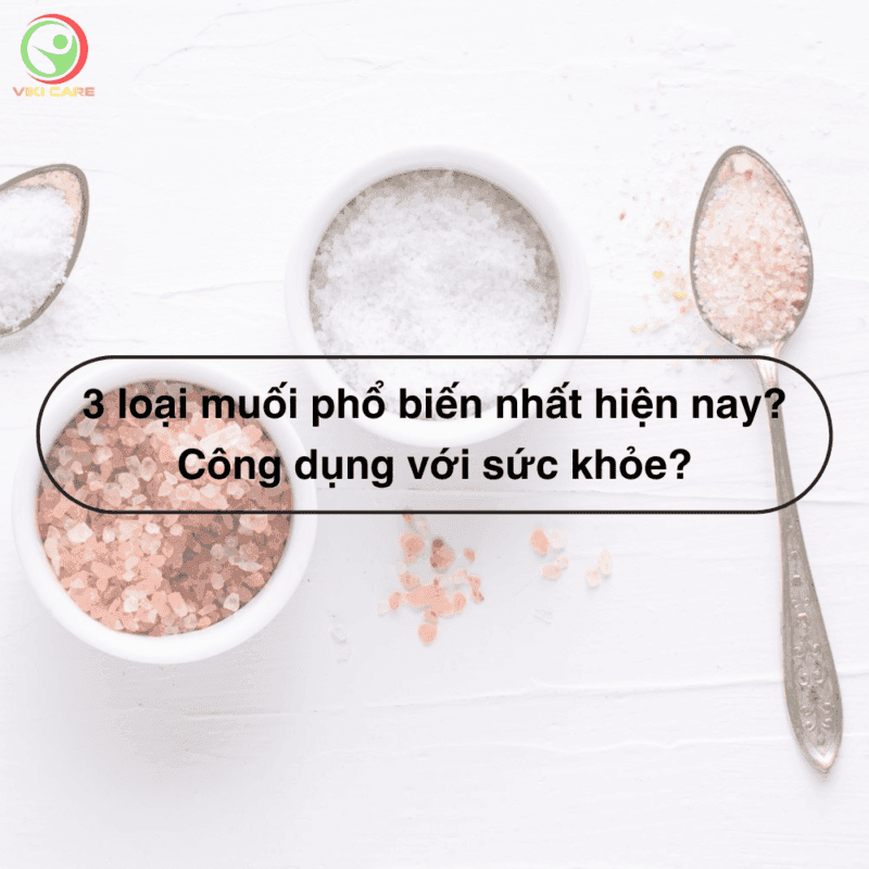 Top 3 Loại Muối Phổ Biến Hiện Nay Hay Được Sử Dụng