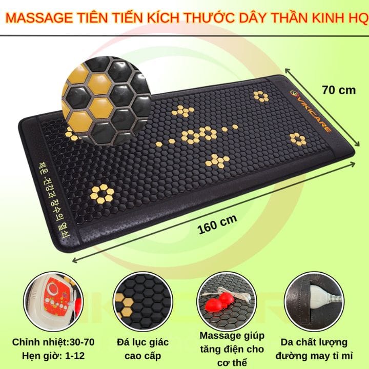 Nệm Đá Nóng Vikicare Vk-M70 13