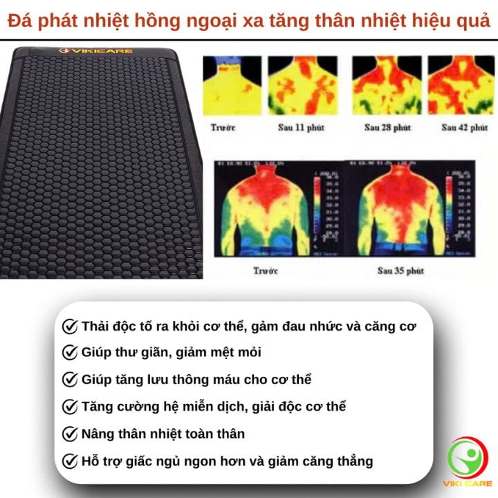 Thảm Đá Nóng Vikicare Vk-M80P 15