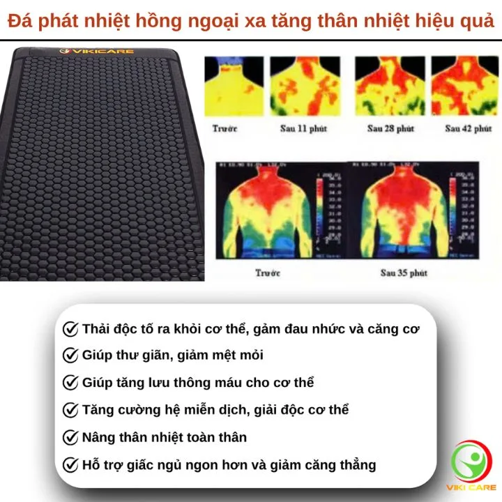 Thảm Đá Nóng Vikicare Vk-M80P 15