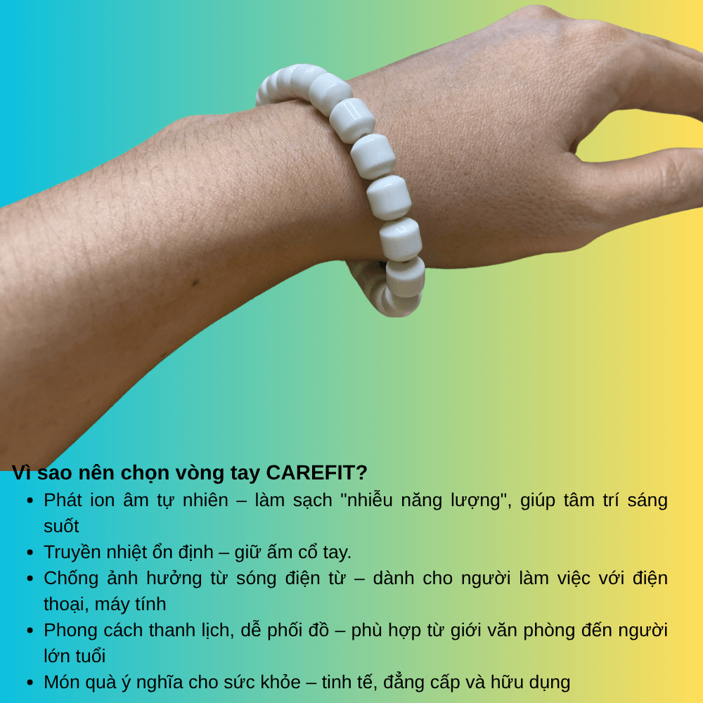 Vòng Tay Đá Năng Lượng Carefit VR2 - Hỗ Trợ Cân Bằng Cảm Xúc 2