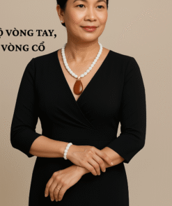 Vòng Cổ Đá Toumaline Carefit CF 039 124