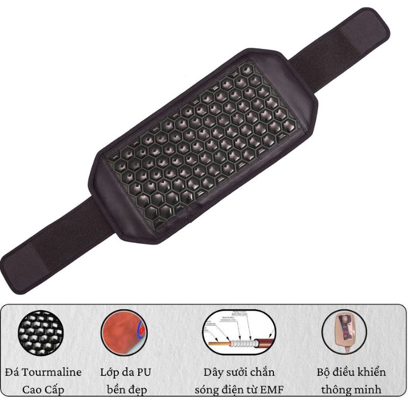 Tấm Thảm Đắp Bụng Đá Nóng Bok Carefit Cr3 7