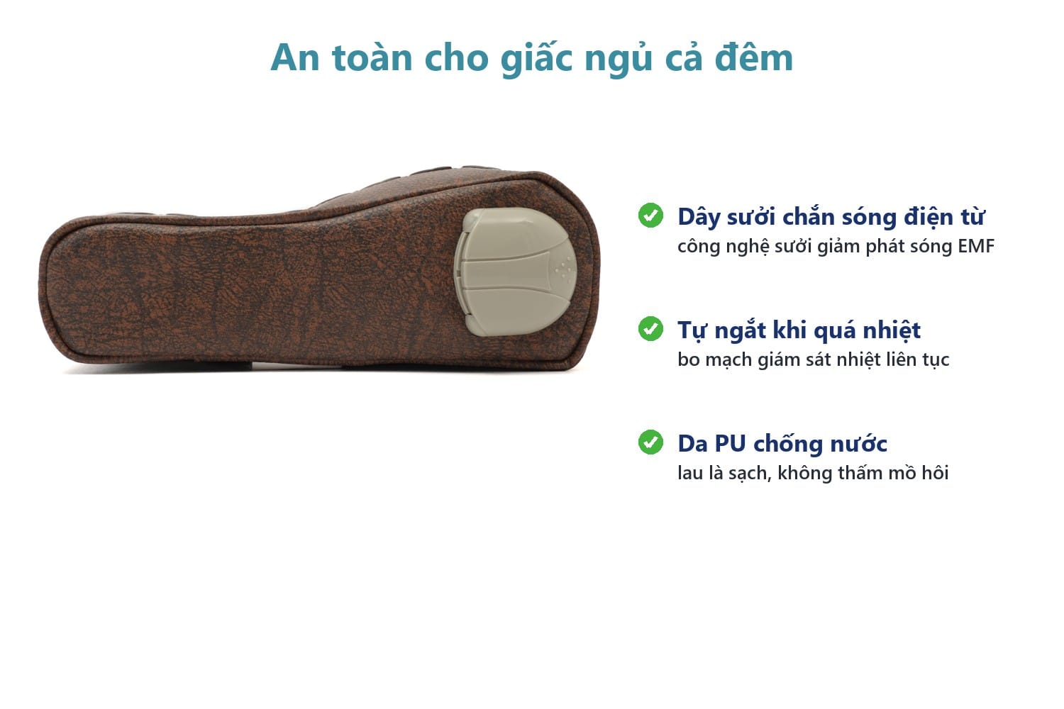 Dây sưởi chắn sóng điện từ, tự ngắt quá nhiệt