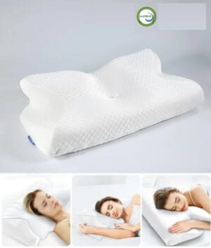 Gối Cổ Cánh Bướm Vikicare — memory foam công thái học