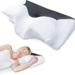 Nằm nghiêng ôm gối cánh bướm Vikicare
