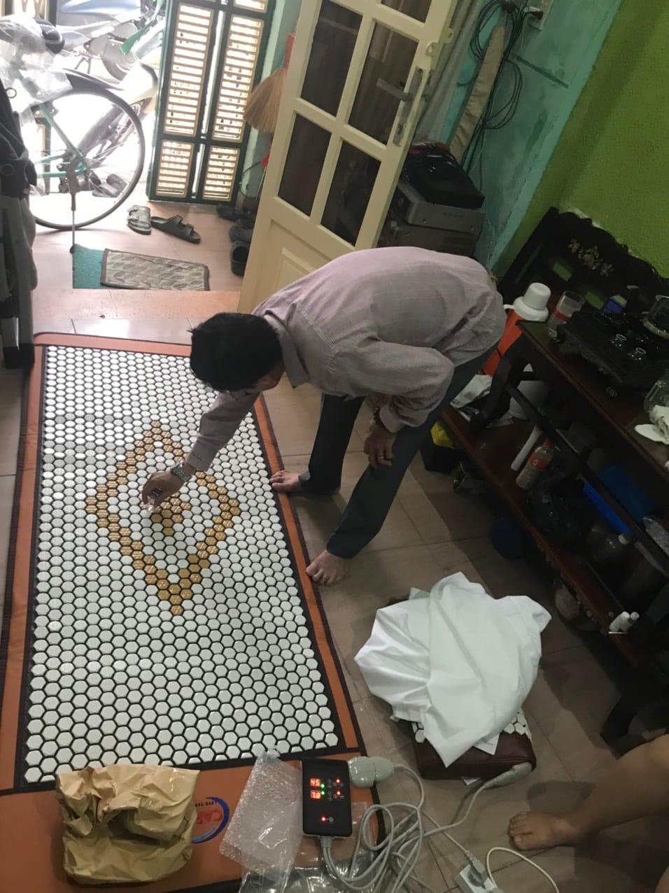 Các bước sử dụng thảm đá nóng Hàn Quốc đúng cách tại nhà