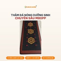 Thảm đá nóng dưỡng sinh chuyên sâu M80PP Vikicare