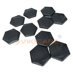 Bộ 10 viên đá Hàn Quốc lục giác đen bóng
